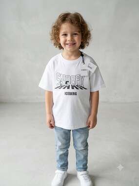 Snoopy Iceberg T Shirt for Kids (8-9)